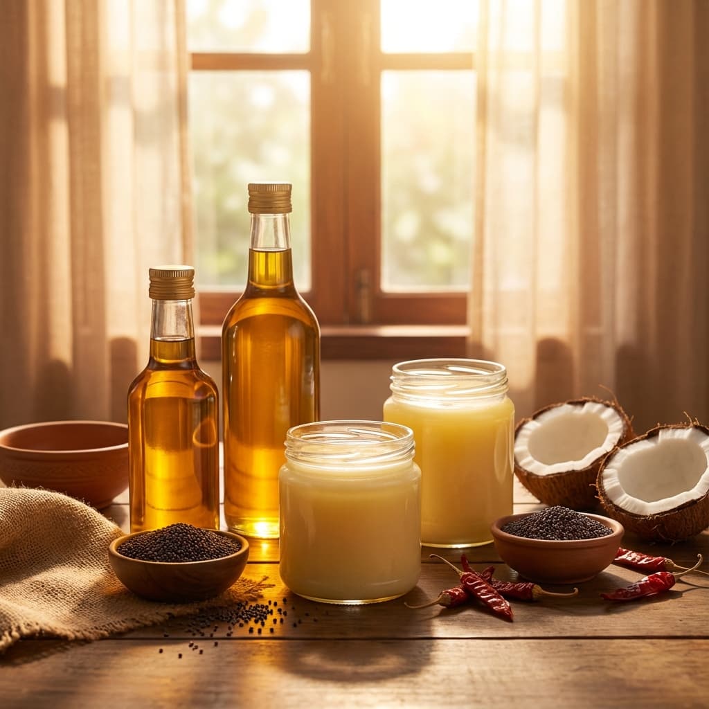 Authentic Indian Oils & Ghee